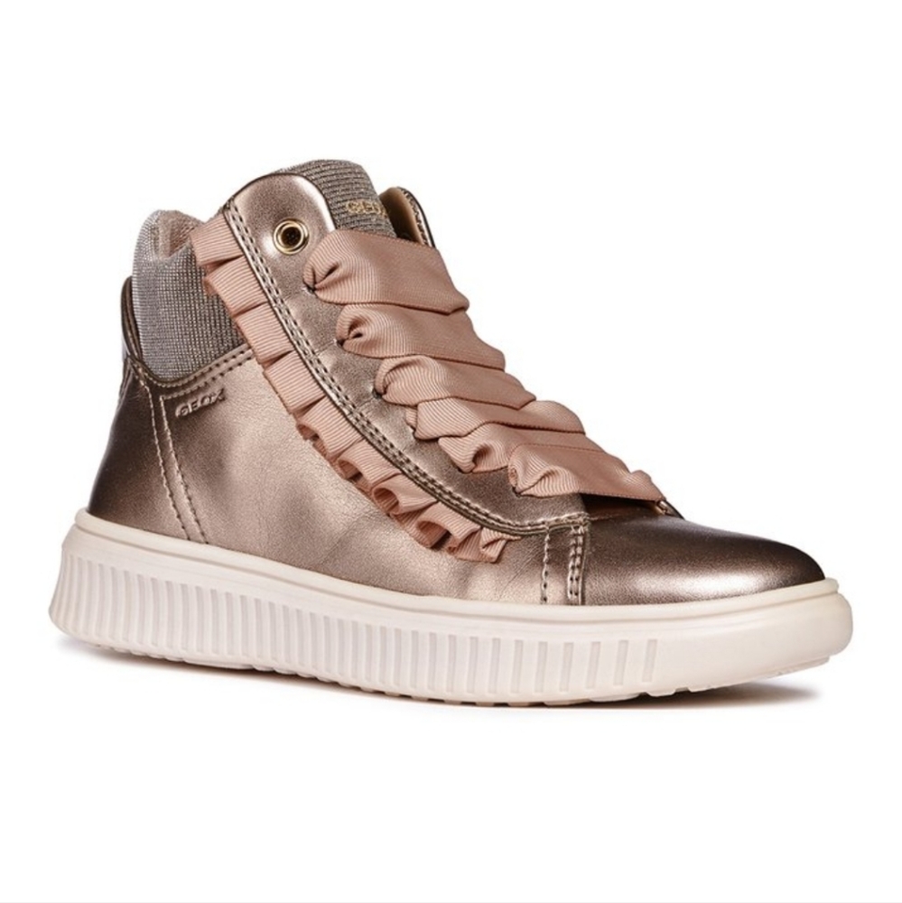 Geox Girls Disco Mix high tops EU 34/US 3-NWT and box 🔥